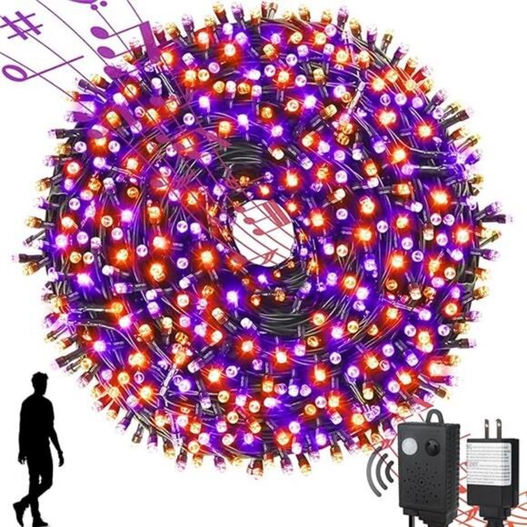 Motion Sensor Spooky Music Halloween Decorations Lights for Indoor/Outdoor - Picture 7 of 7